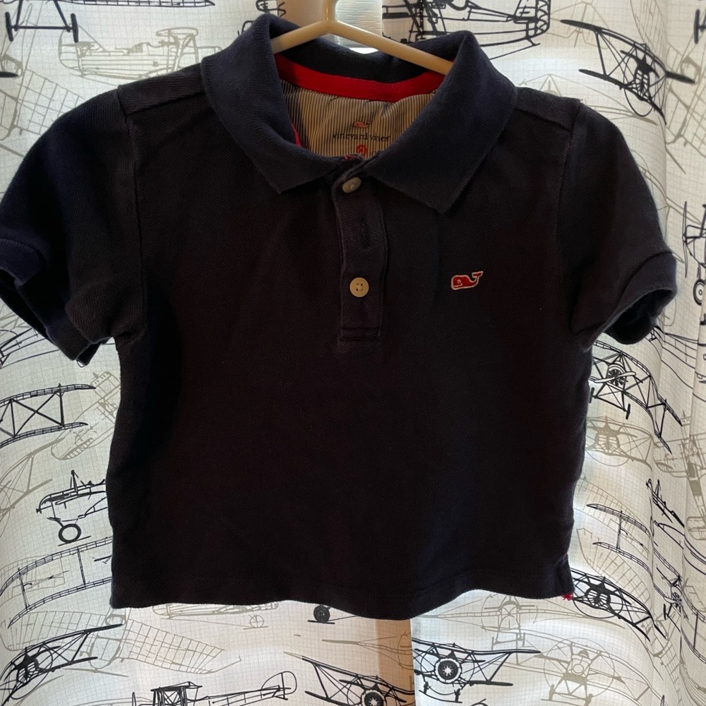 Navy Vineyard Vines Polo